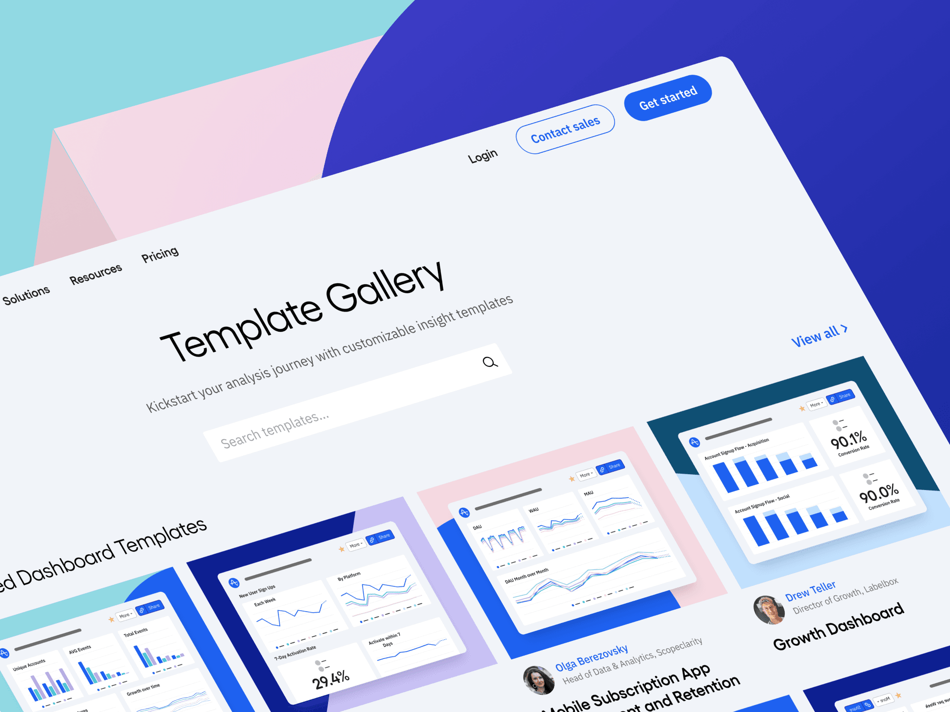 Amplitude Template Gallery Featured Image