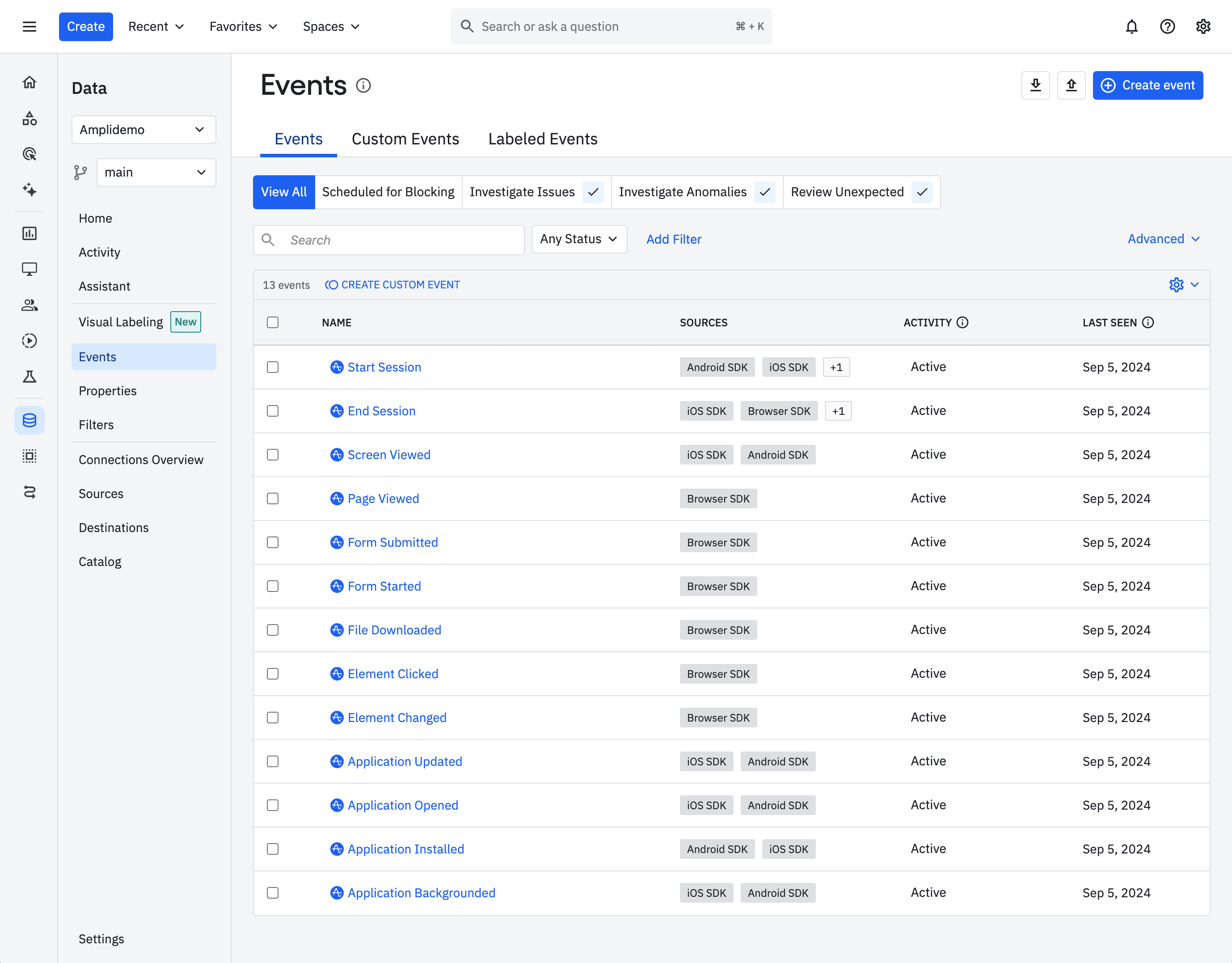 Autocapture Events