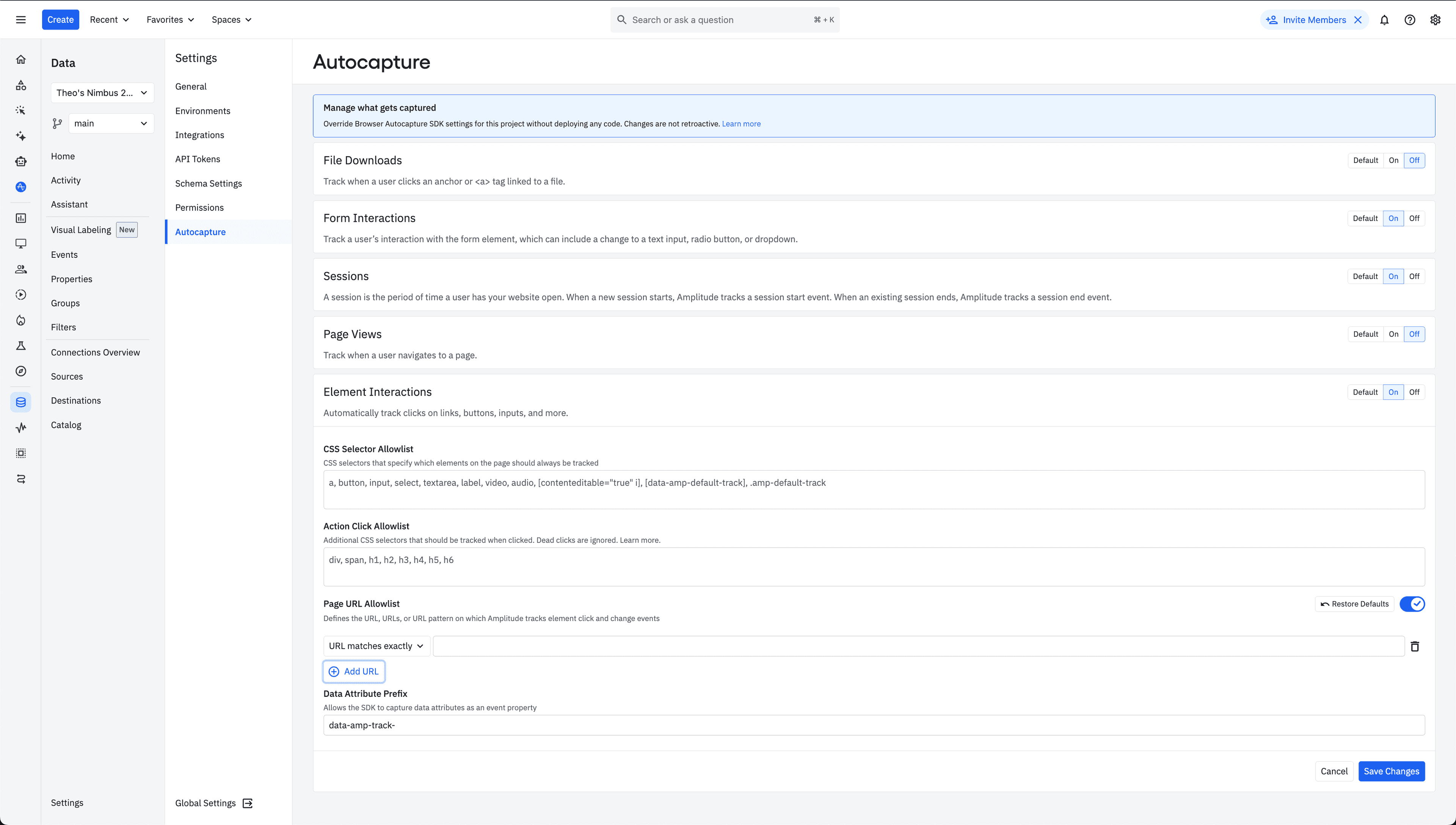 Remote Configuration for Autocapture (Browser SDK)
