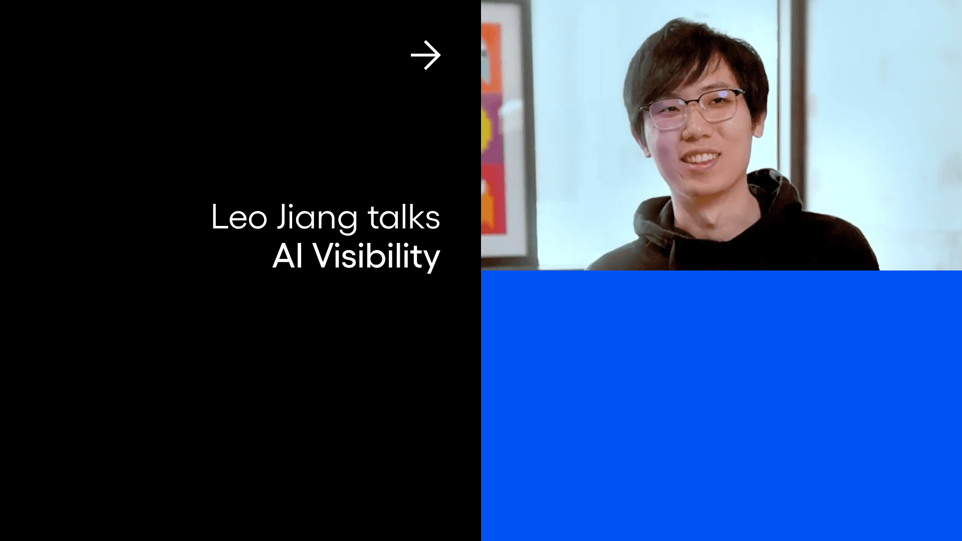 Leo Jiang talks AI Visibility