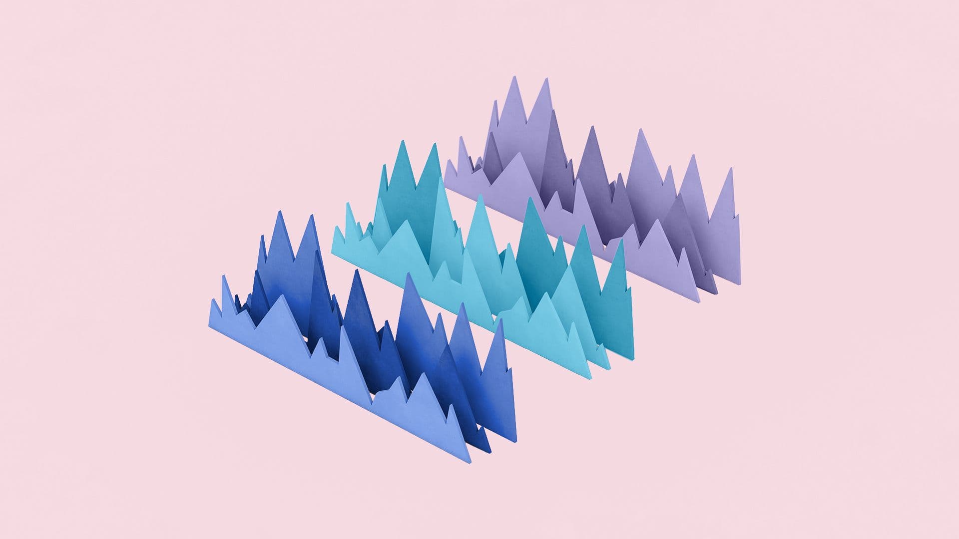 Three multicolored graphs