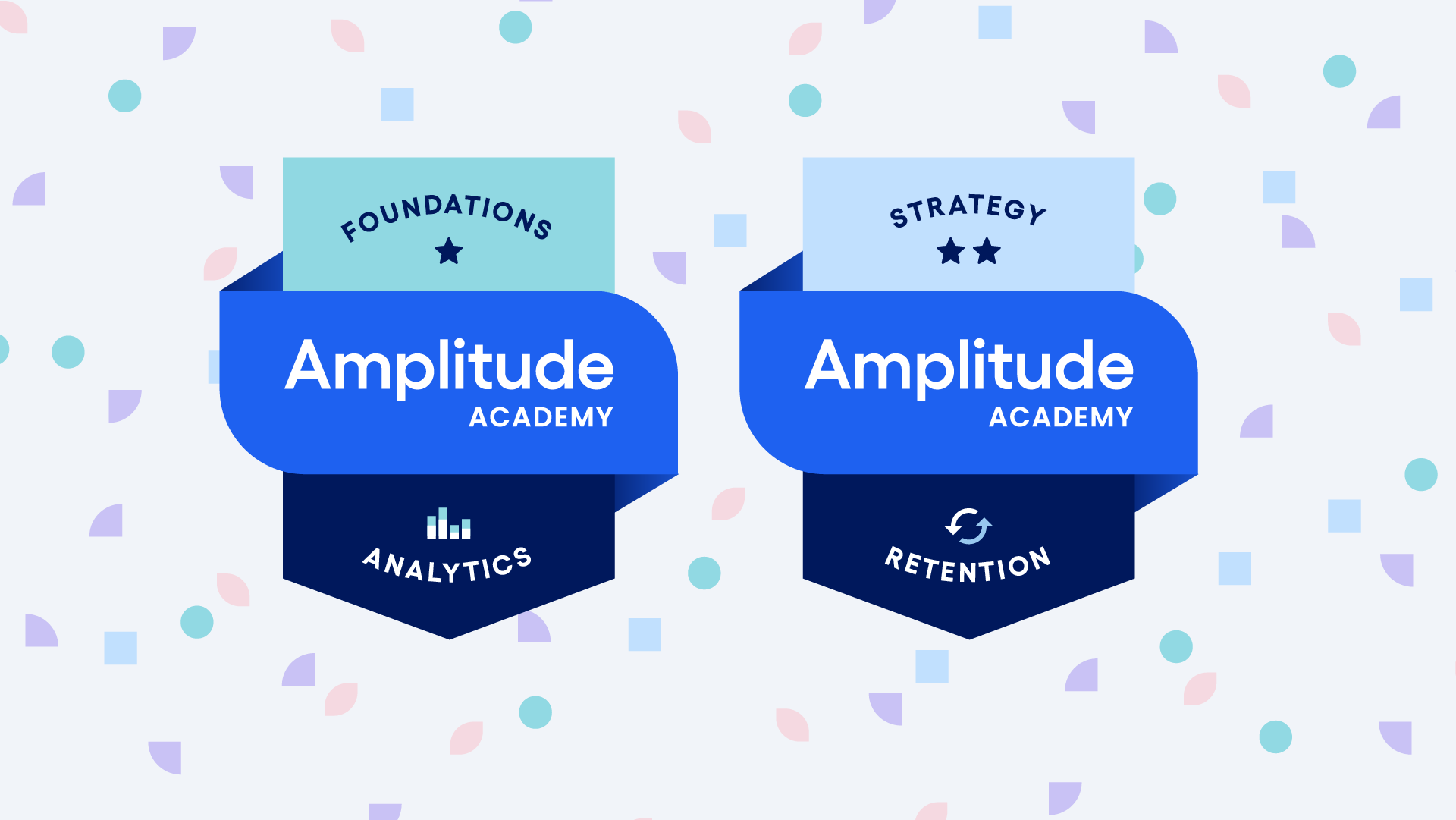 Amplitude Academy badges