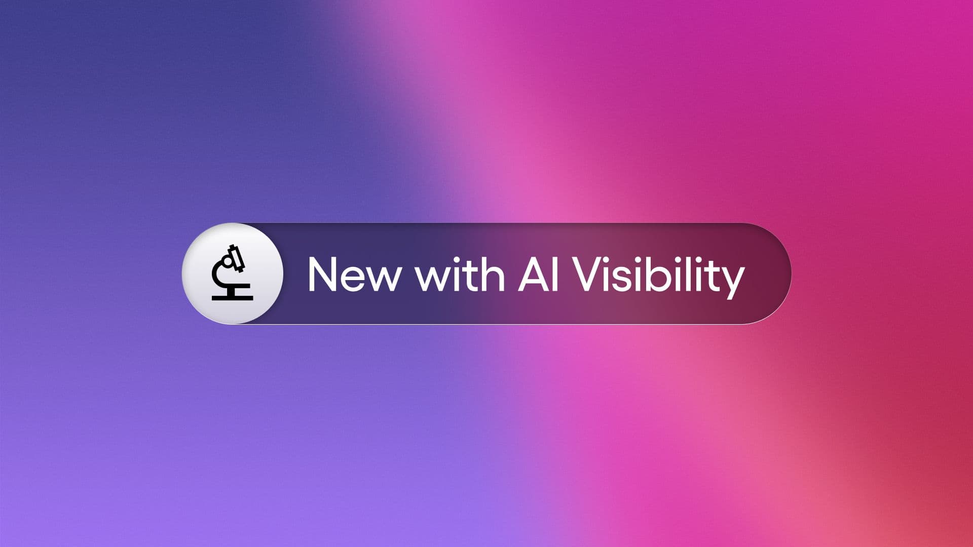AI Visibility feature
