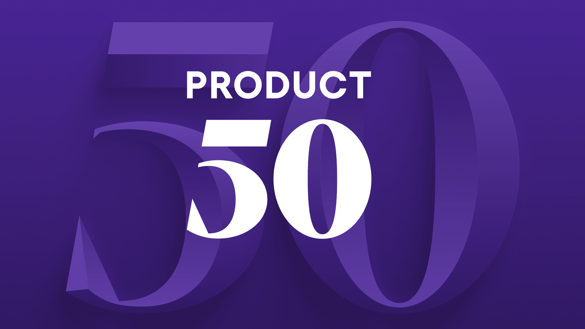 Product 50 logo graphic