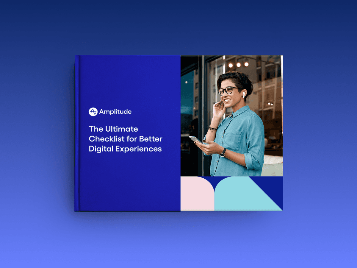 Capa da lista de verificação definitiva para melhores experiências digitais