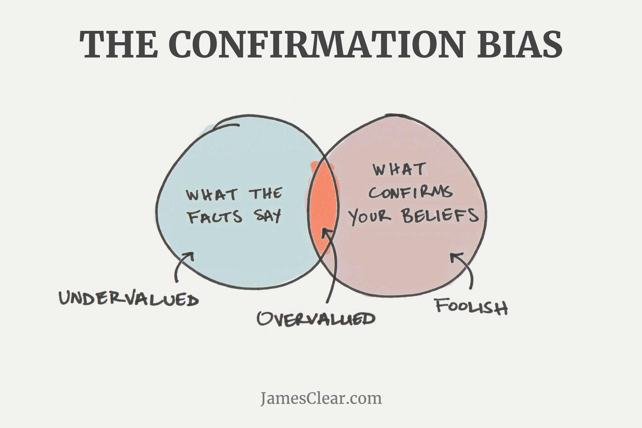 confirmation bias venn diagram