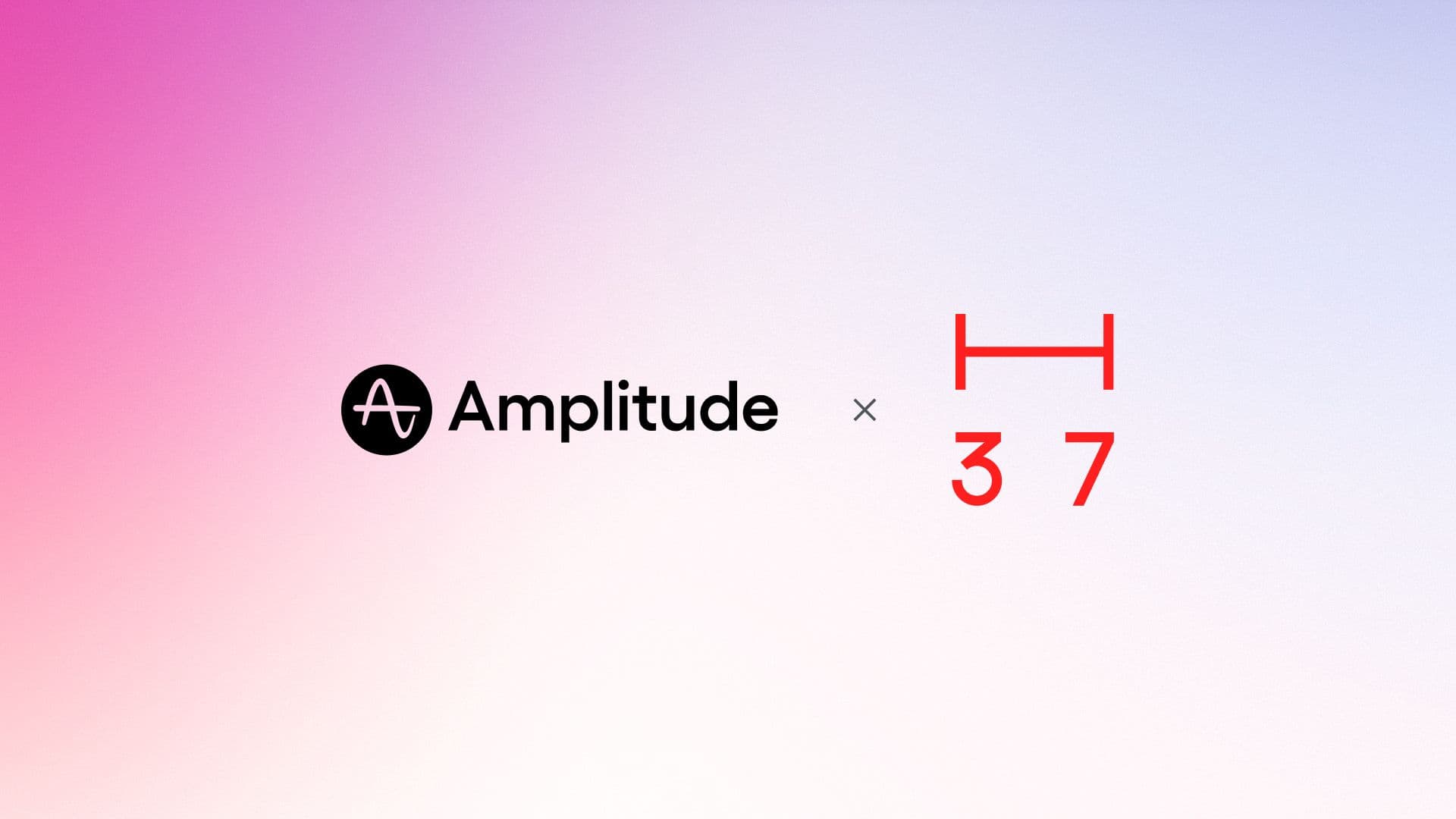 Amplitude logo and the Human37 logo