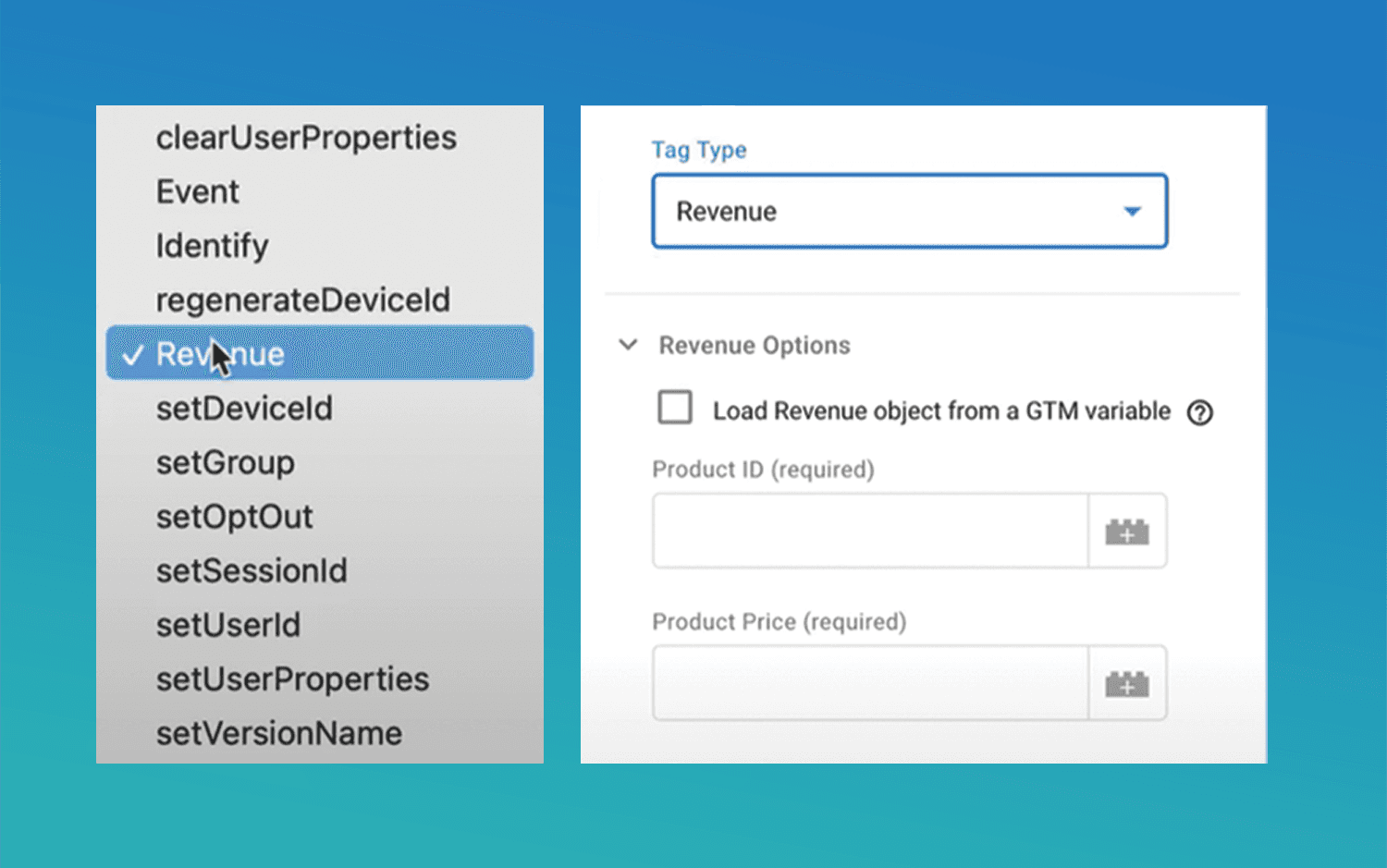 Amplitude Google Tag Manager Template