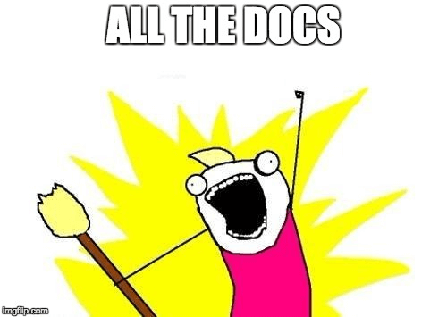 docs in product management, all the docs!
