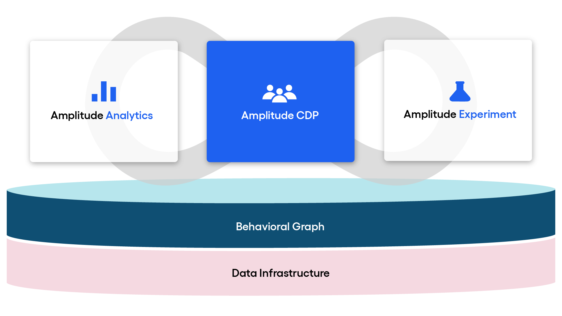 Amplitude analytics, CDP, Experiment, behavioral Graph and Data Infrastructure 