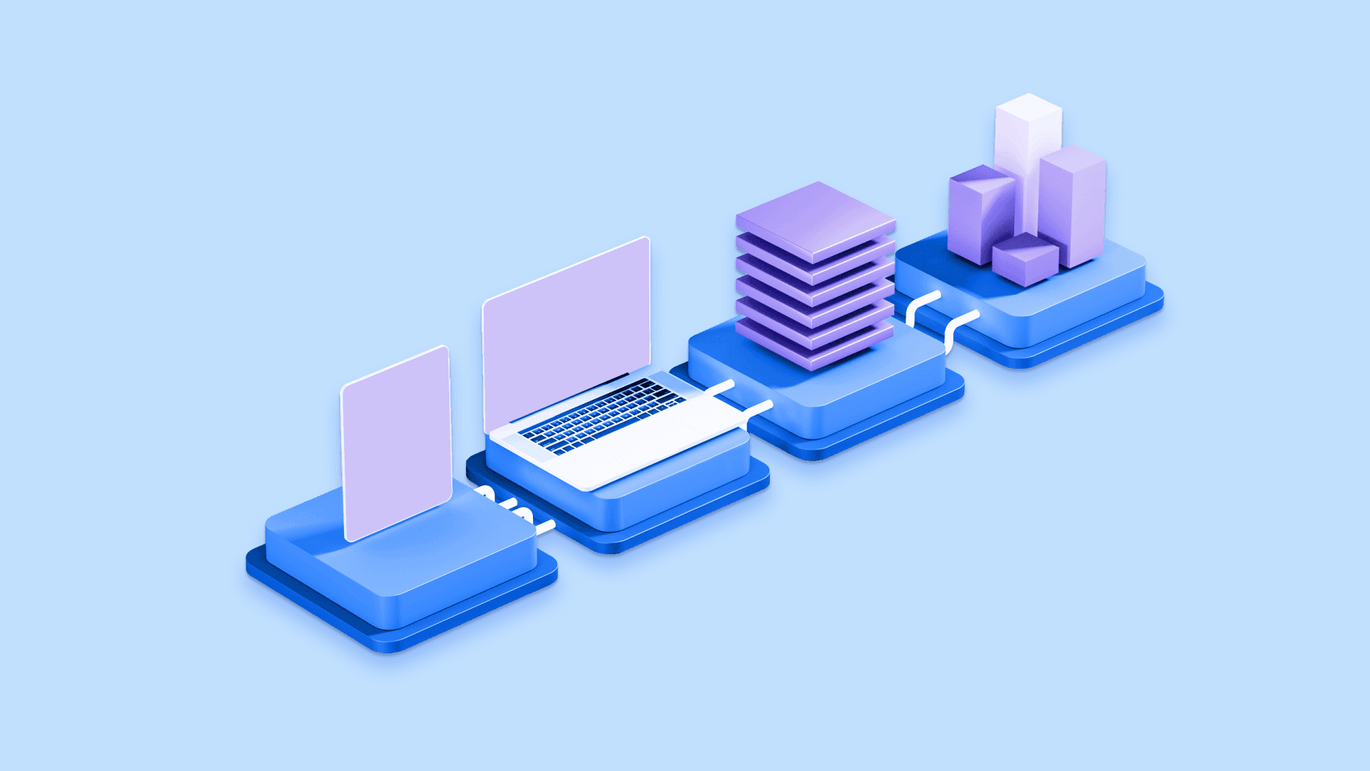 Graphic suggesting that warehouse-connected experimentation is providing a personalized experience