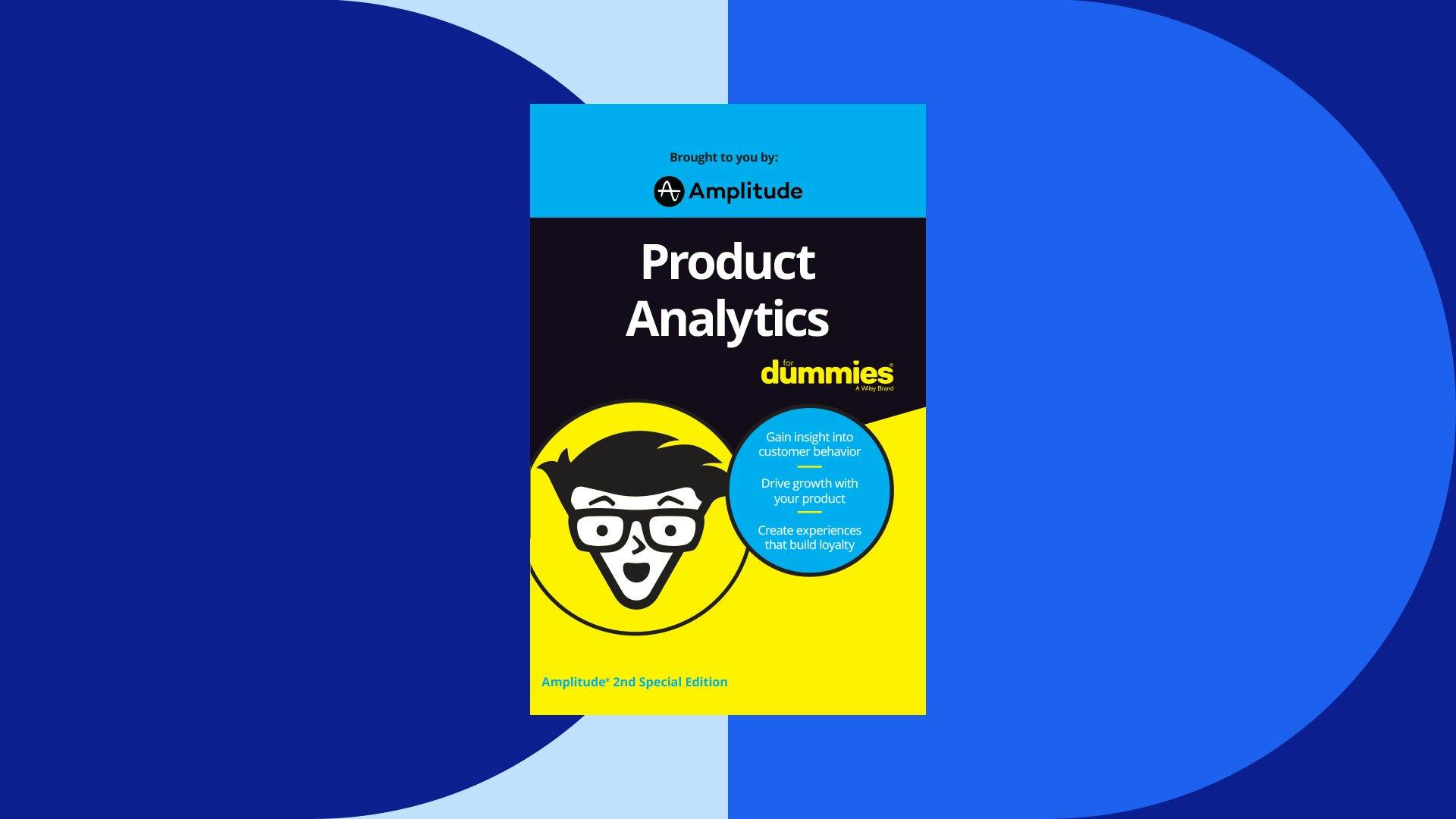 Cover of the Product Analytics for Dummies, Amplitude 2nd Special Edition