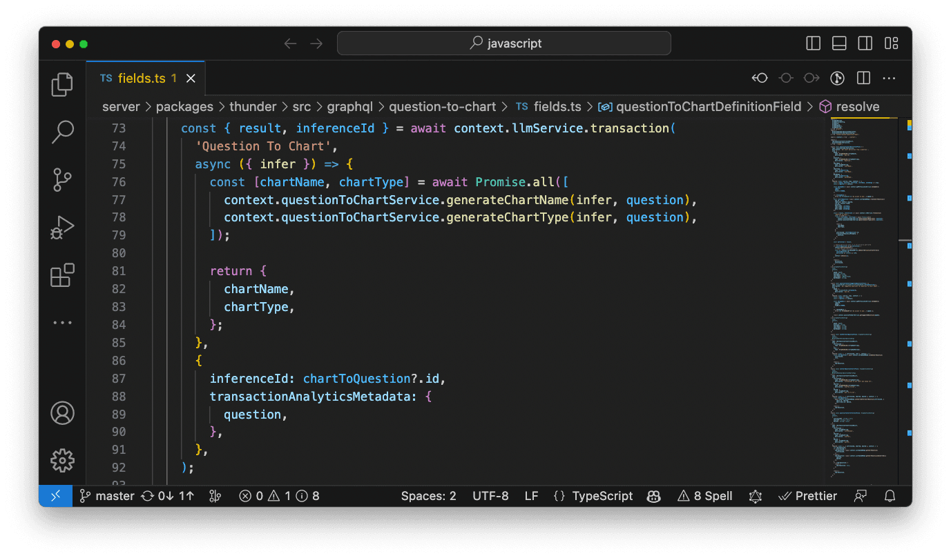 Inference transitions, a group of inferences triggered by a single user action