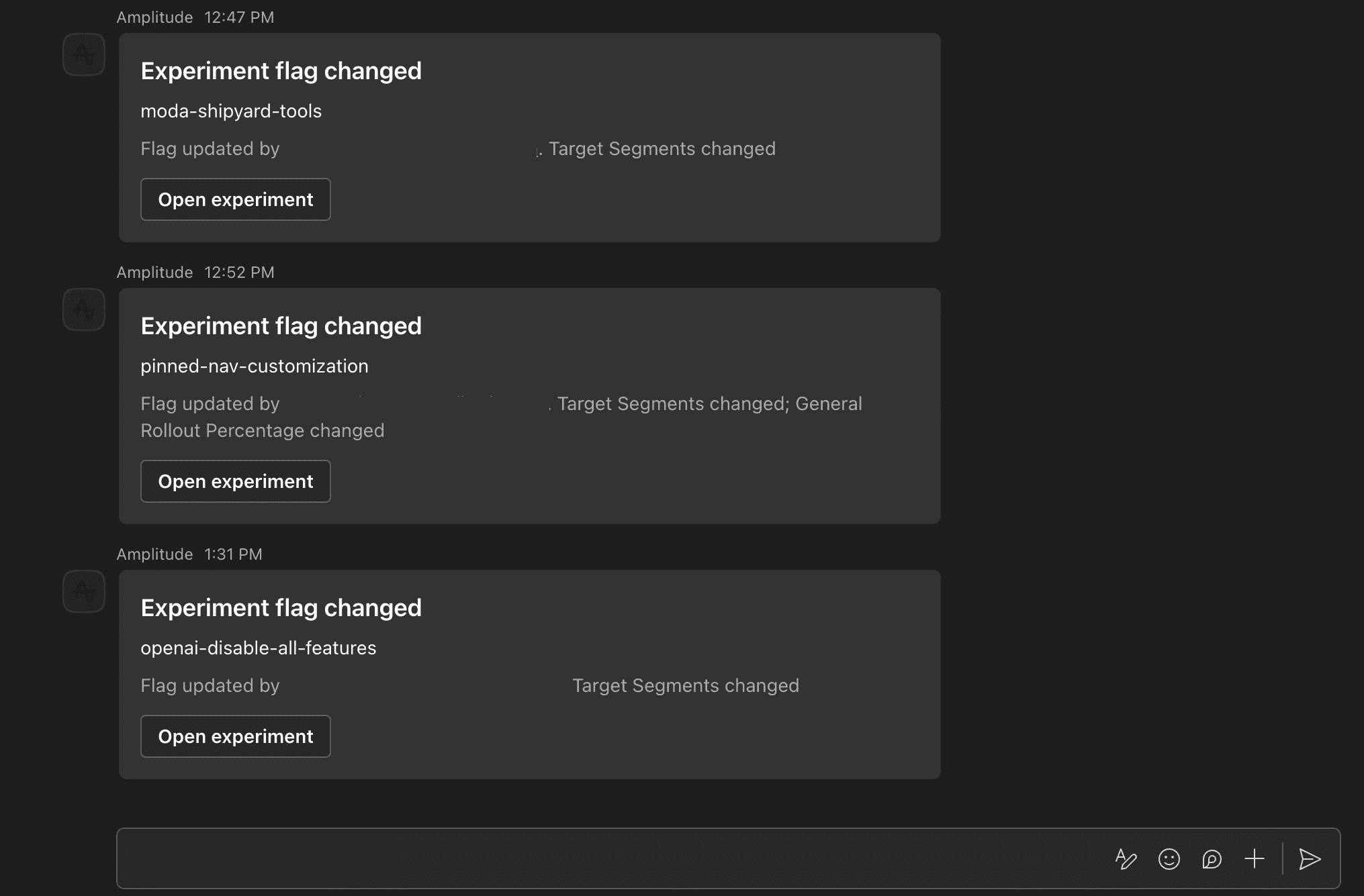 Experiment alerts are now in Microsoft Teams