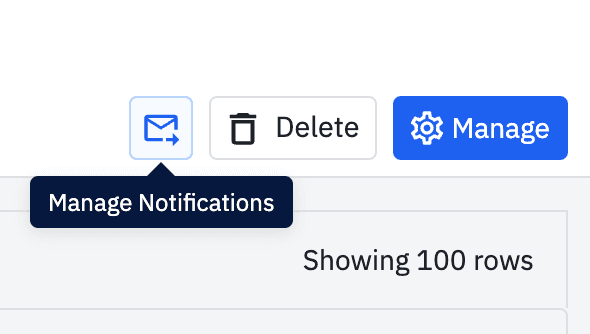 Customizable Notifications for Data Warehouse Sources and Destinations