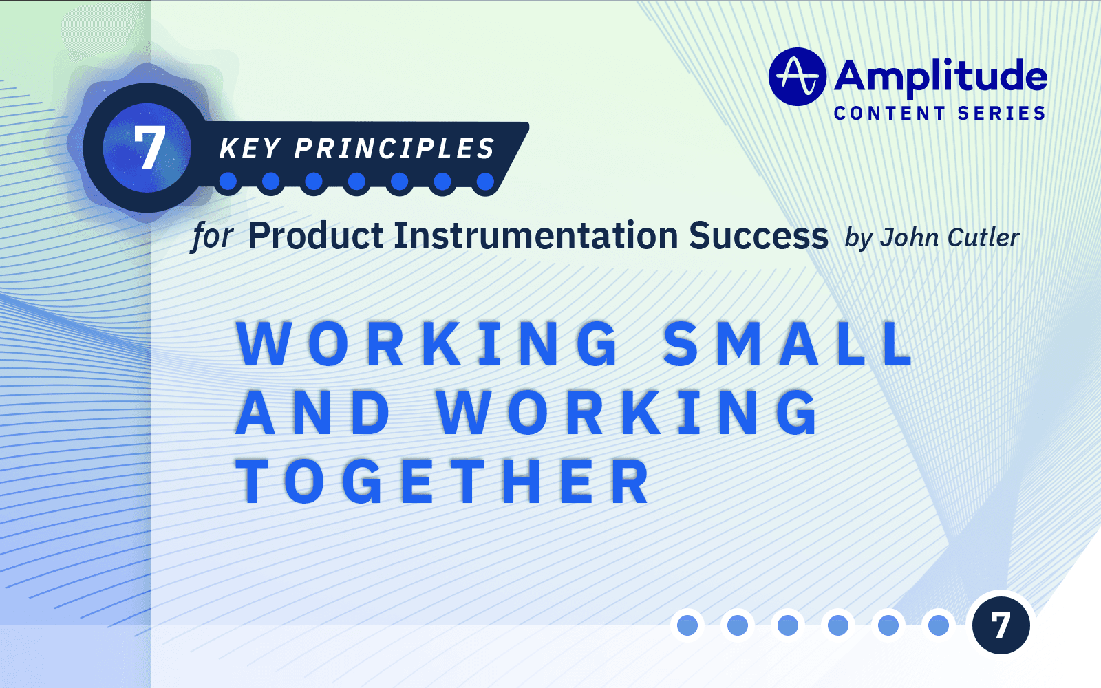 Working Small and Working Together