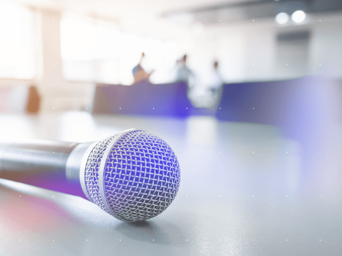 Plataforma de eventos que muestra el registro de eventos virtuales y en directo