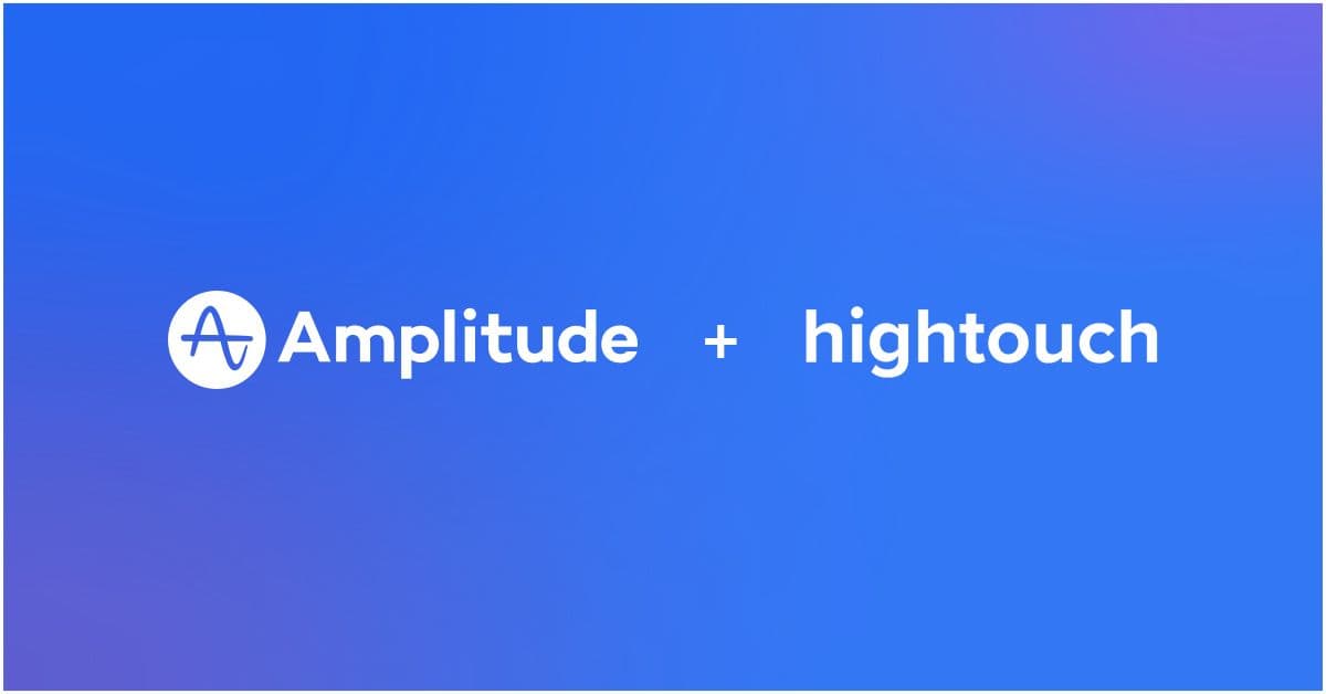 Amplitude and Hightouch