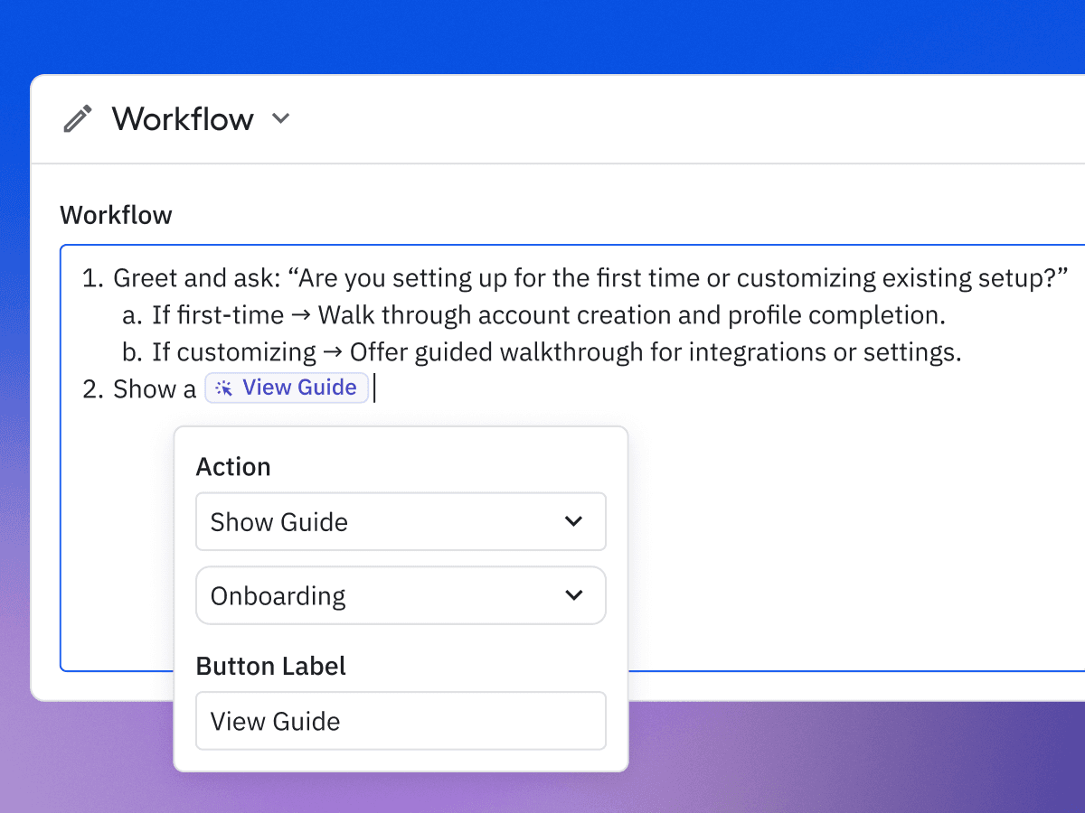 "Do it for me" automation