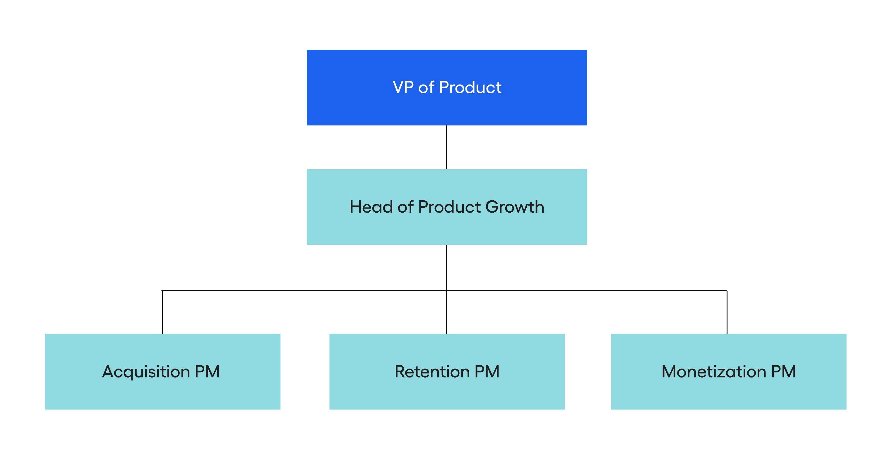 PLG org chart: Product