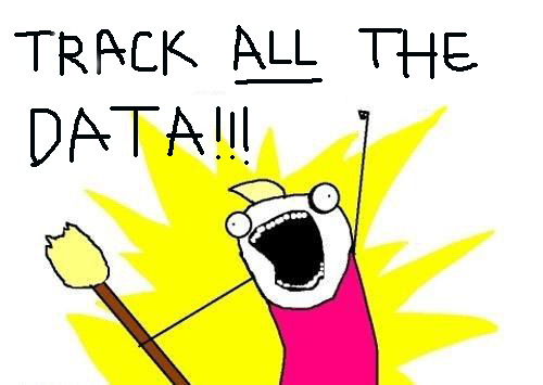 track all the data meme