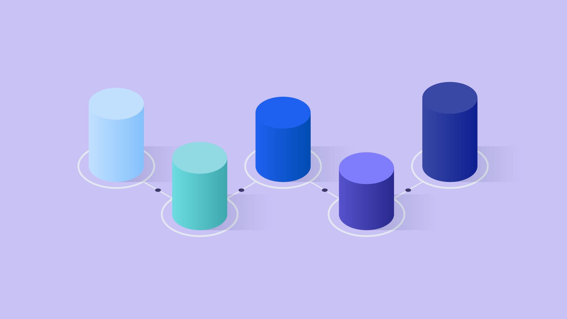 An abstract image representing a marketing template