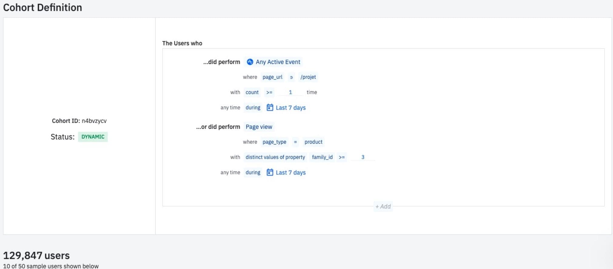 ManoMano's Cohort Analysis Amplitude