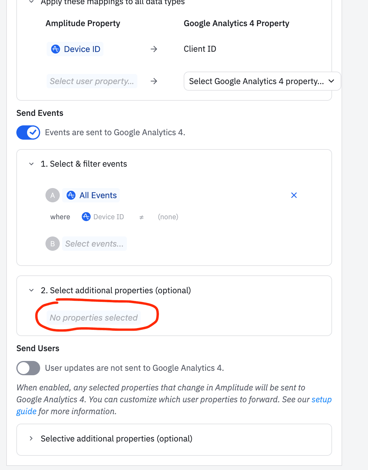 Streaming out Lookup Properties