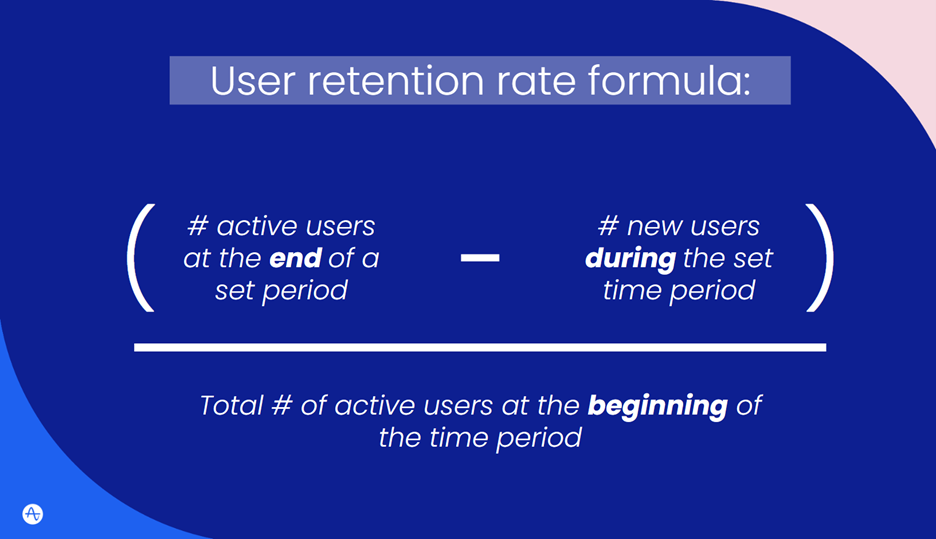 formula for user retention 