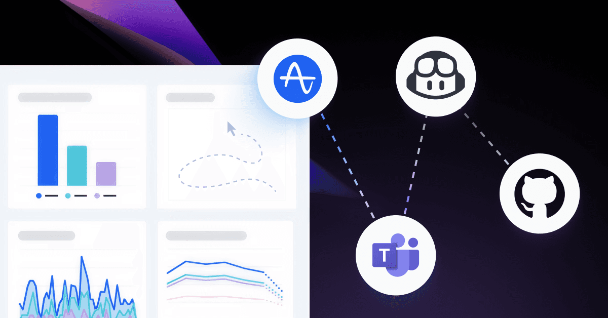 Amplitude and GitHub integration showing AI-powered product development workflow
