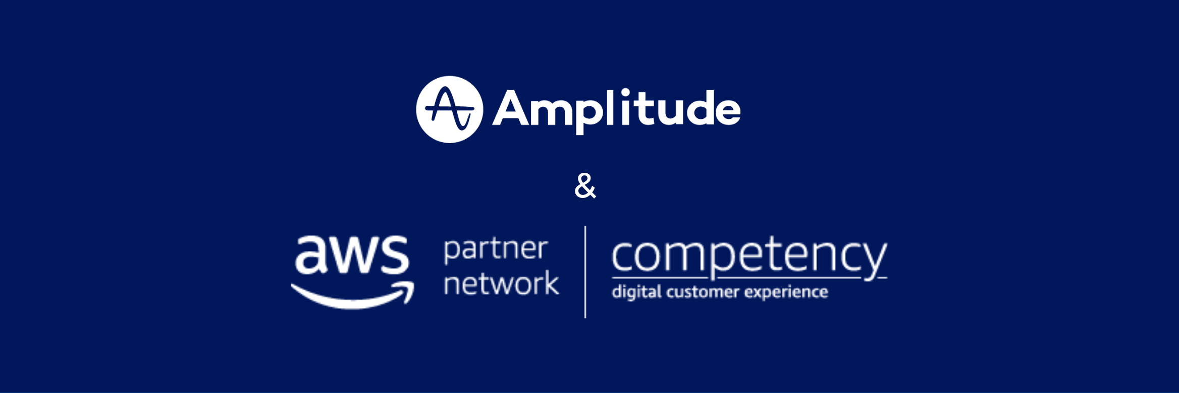 Amplitude is a Launch Partner for the AWS Digital Customer Experience Competency Program