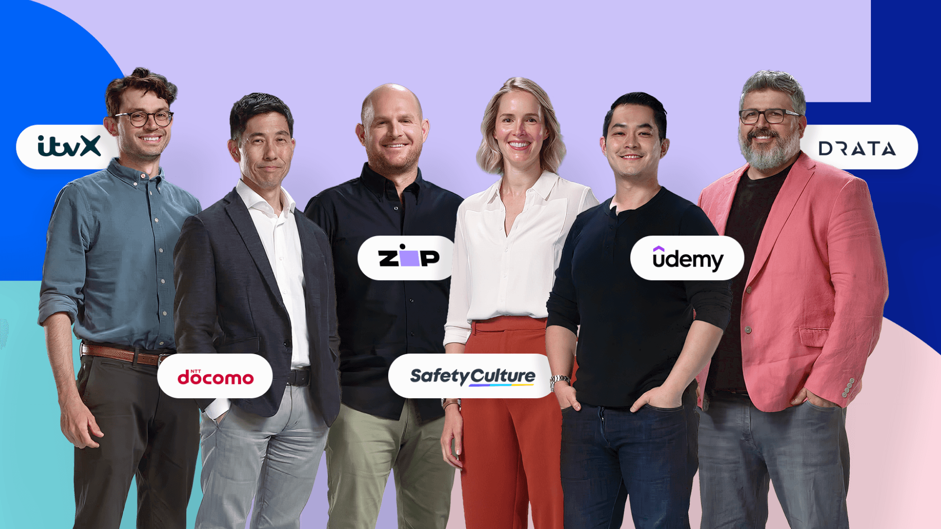 2024 featured aha moments: itvX, NTT DOCOMO, Zip, SafetyCulture, Udemy, Drata