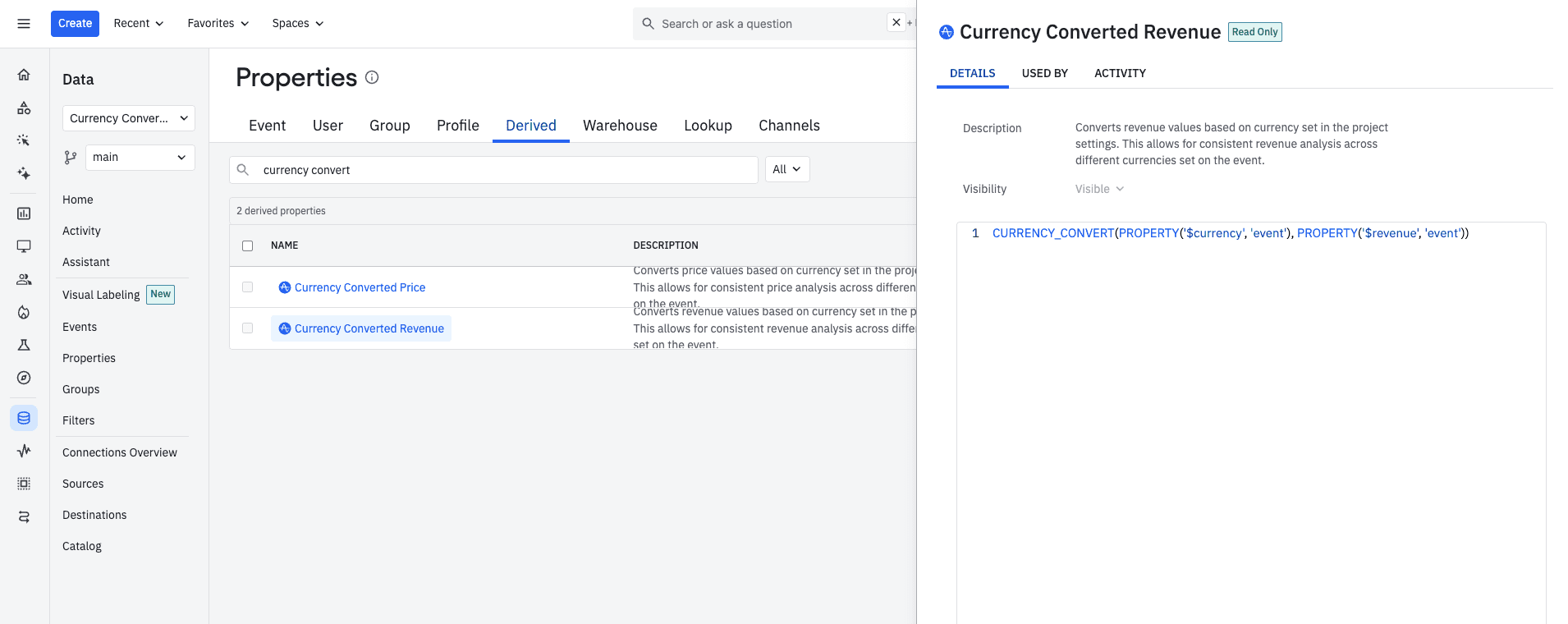 Currency Conversion for Revenue Analysis
