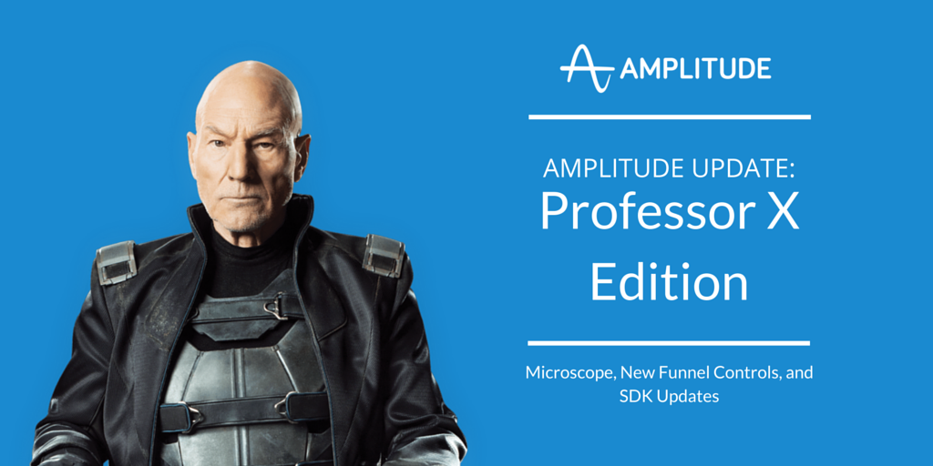 Amplitude Update: Professor X Edition