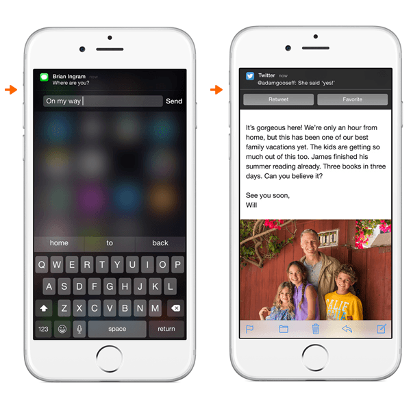 centralized smartphone notifications