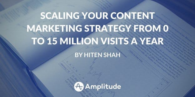 Scaling Your Content Marketing Strategy from 0 to 15 Million Visits a Year