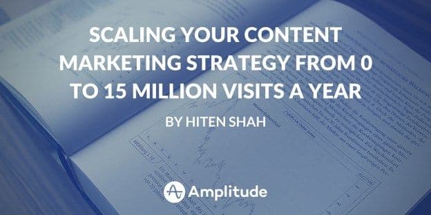 Scaling Your Content Marketing Strategy from 0 to 15 Million Visits a Year