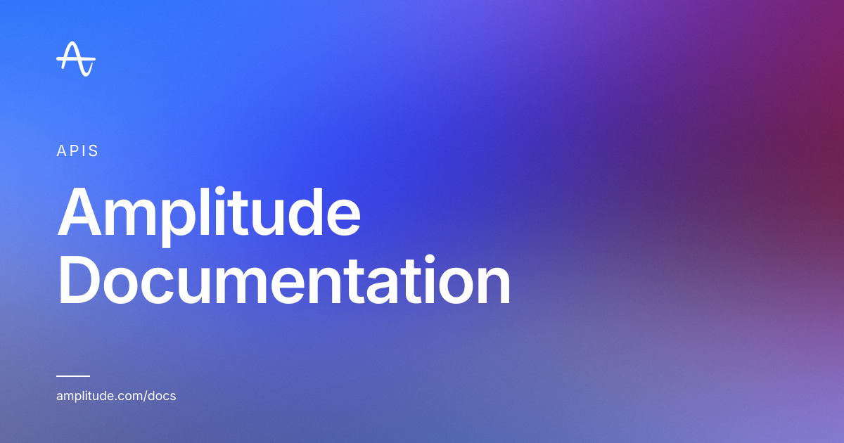 User Mapping (Aliasing) API | Amplitude Docs