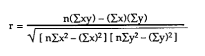 correlation-formula
