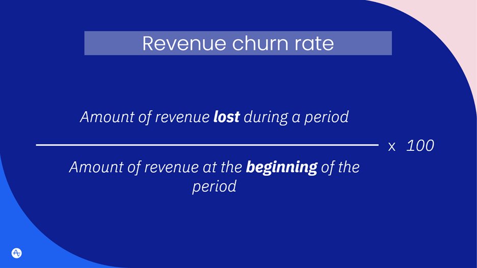revenue churn formula